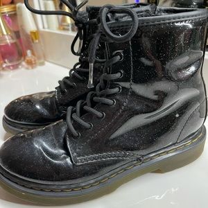 Dr. Martens Kid's Collection 1460 Little Kid Glitter Boot